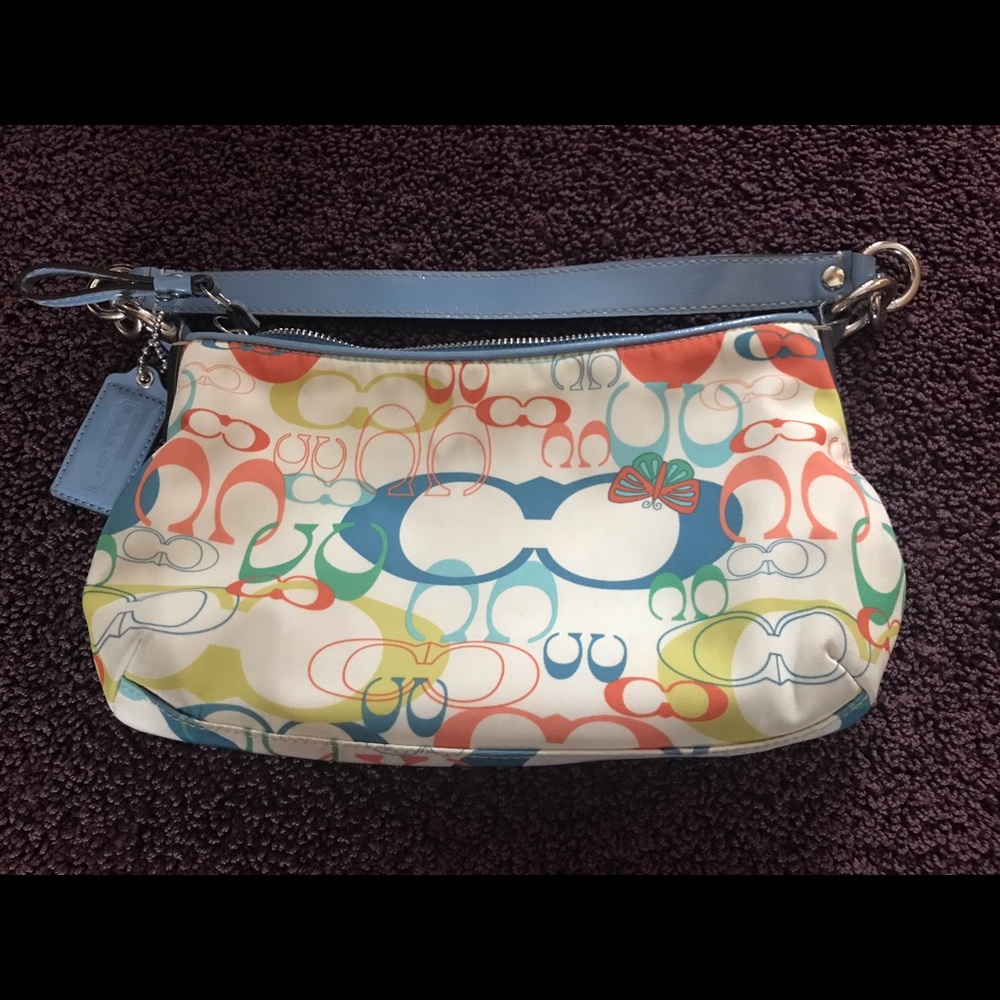 Coach purse and coin purse